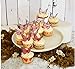Edible Butterflies © - Ombre Monarch Orange- Set of 12 - Cake and Cupcake Toppers, Decoration