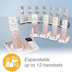 AT&T CL82257 DECT 6.0 2-Handset Cordless Phone for