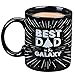 Seven20 Star Wars Fathers Day Coffee Mug - Darth Vader Best Dad in the Galaxy Ceramic Mug - 11 oz