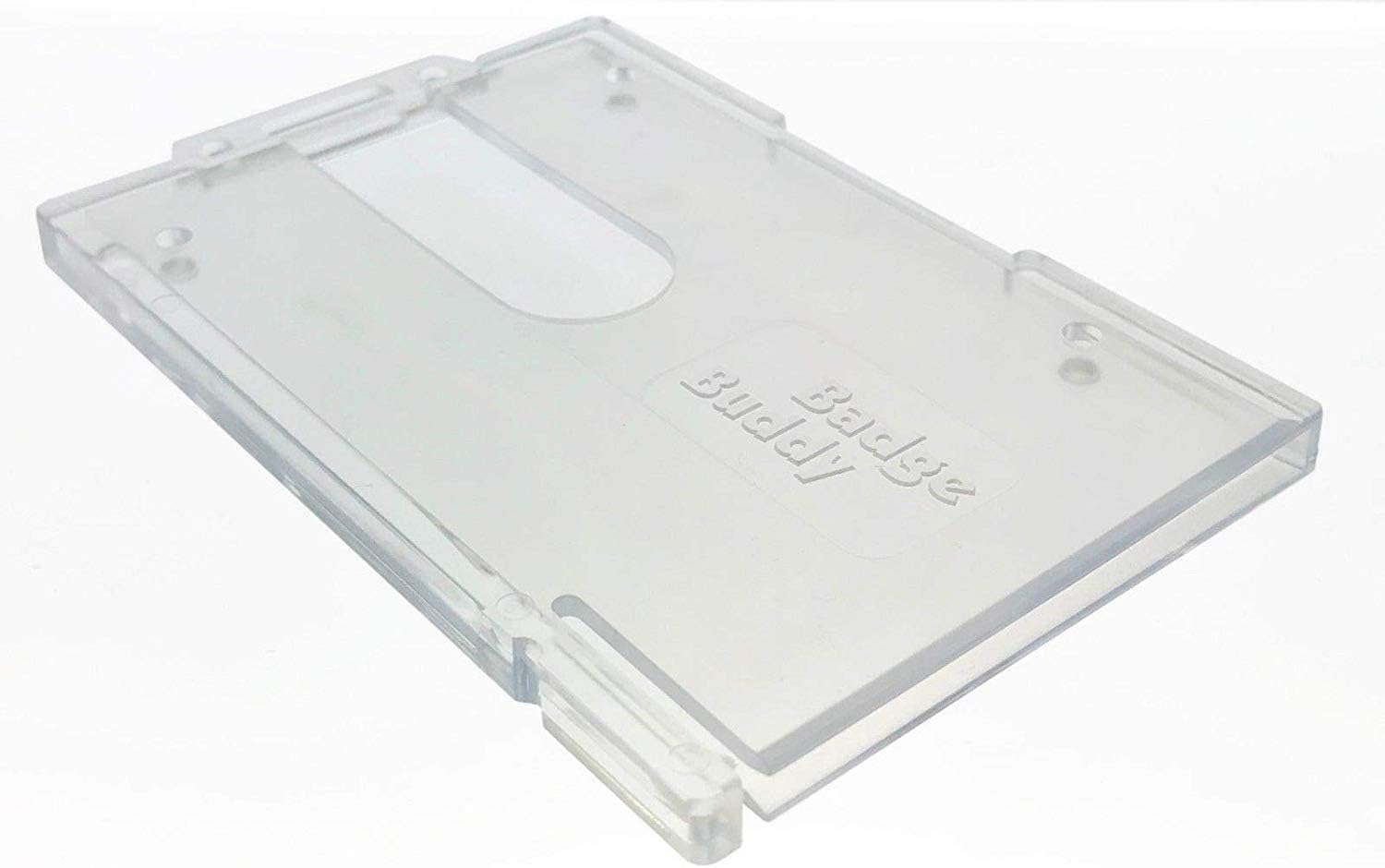 PCL Media ltd1 x Badge Buddy Portrait Double Identity ID Card Pass Badge Holder Double ID Card Holder PCL Media ltd - Image 3