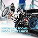Portable Waterproof Bluetooth Speaker, 40-Hour Playtime Wireless Outdoor Speakers, 25W Rich Bass Impressive Sound, Stereo Pairing, Built-in Mic, 100ft Bluetooth for Home Party(9.5 x 3.4 x 6.5 inches)