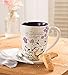 Pavilion Mark My Words Live, Laugh, Love Mug, 20-Ounce, 4-3/4-Inch