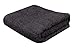 Creative Stitches Cotton Bleach Guard Towels (12-Pack, Black, 16x26 inches) - Bleach Safe Gym Hand Towel, Luxury Hotel & Spa 100% Cotton Hand Towel Set