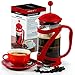 French Press Coffee Maker and Stainless Steel Coffee Scoop Set | 34 Oz | By Savvy Coffee