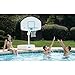 Dunnrite Splash and Shoot Swimming Pool Basketball Hoop with Stainless Steel Rim