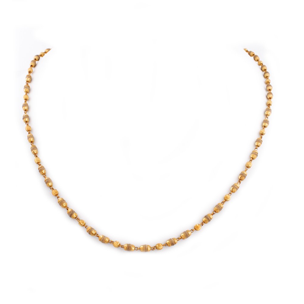 Buy WHP Jewellers 22k Gold Tulsi Mala 