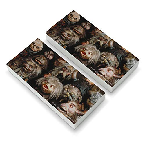 Labyrinth Group of Goblins Shocked Awe Eraser Set of 2