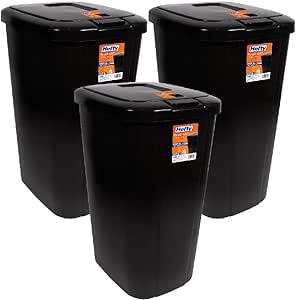 trash cans with lids indoor