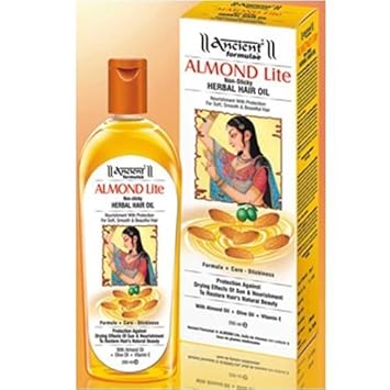 Ancient Formulae Almond Lite Herbal Asian Hair Oil 200ml Amazon