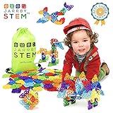 Jarrby STEM Flakes Educational Building Toys - A Great STEM / STEAM Therapy Toy for Boys and Girls - Best Toys for 2 3 4 5 6 7 8 + Year olds - X-Large