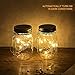 Solar Mason Jar Light ,20Leds String Glass Lantern Outdoor Hanging, Decorative String Fairy Lamp for Patio Garden Party