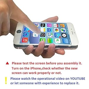 Brinonac per iPhone 11 Schermo LCD, 6,1" Display 3D Touch Screen Digitizer Parti di Ricambio con Strumenti di Riparazione e Protezione Schermo - immagine 7