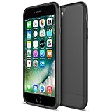 iPhone 7 Case, Maxboost [Vibrance Series] Protective Slider Style Cases for Apple iPhone 7 2016 SOFT-Interior Scratch Protection Finished Hard Cover - Jet Black