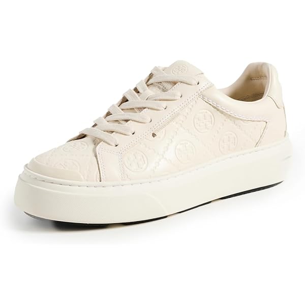 Amazon.com | Tory Burch Women's Ladybug Sneakers, Silver