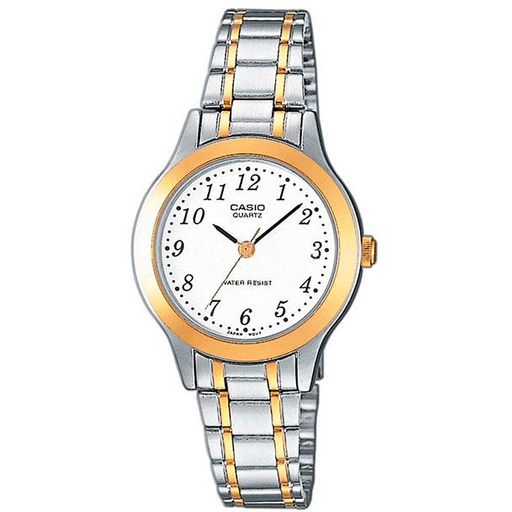 Casio Women's Analogue Quartz Watch with Stainless Steel Bracelet LTP-1263PG-7BEF