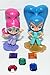 Shimmer and Shine Party Favors Goody Bag Fillers 17 Set with Figures and Genie Jewels with Shimmer, Shine, Zac, Leah, Tala and Many More!