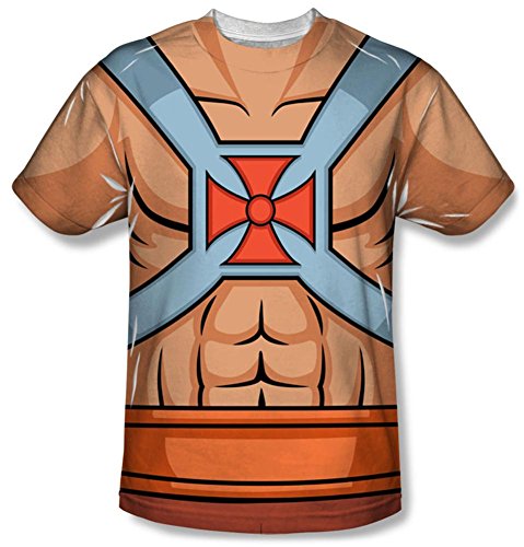 Masters of the Universe - He-Man Costume Tee T-Shirt Size M
