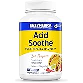 Enzymedica, Acid Soothe, Support for Occasional Heartburn, 3-in-1 Formula with Enzymes & Soothing Herbs, 90 Count