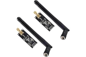 2pcs 2.4GHZ NRF24L01 Module PA LNA SMA Antenna 1KM Wire-Less Module