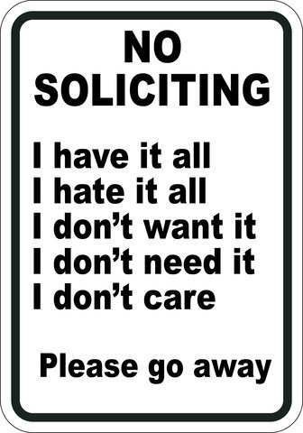 no soliciting sign funny funny png