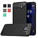 Asus Zenfone V Case, Dretal Carbon Fiber Shock Resistant Brushed Texture Soft TPU Phone case Anti-fingerprint Flexible Full-body Protective Cover For Asus Zenfone 4V V520KL (Black)