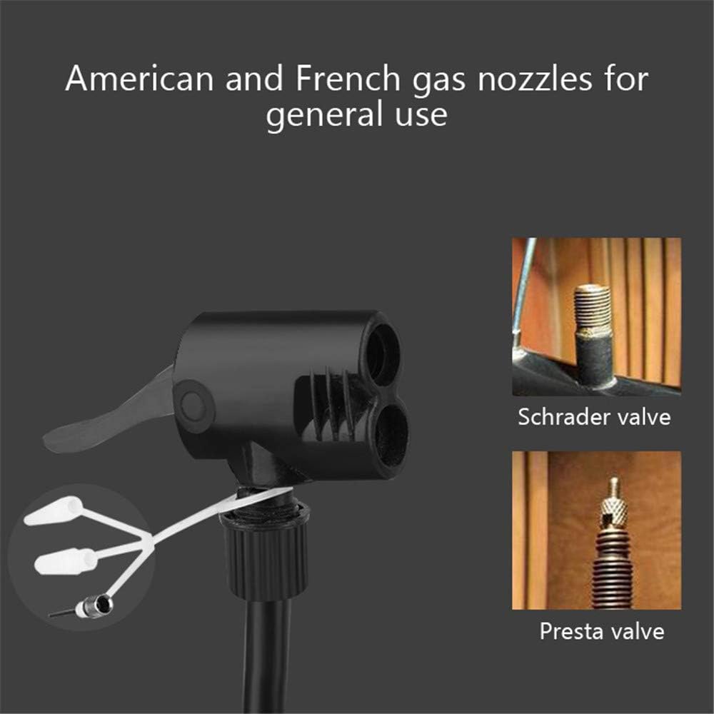 Gloriashoponline GONFIATORE Pompa A Pedale 2 CILINDRI MANOMETRO - Foto 2