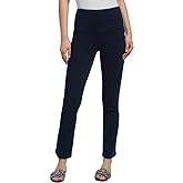 Lyssé Denim High Waisted Straight Leg Jeans for Women – Stretch Pants with Fit, Soft Fabric & Flattering Silhouette