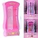 Stebcece Plastic Furniture Wardrobe DollHouse Accessories Wardrobe Pink For Barbie Doll