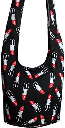 Tonka Life Style Crossbody Bohemian Handbags Messenger Bags Shoulder Sling Purses (Lipstick)