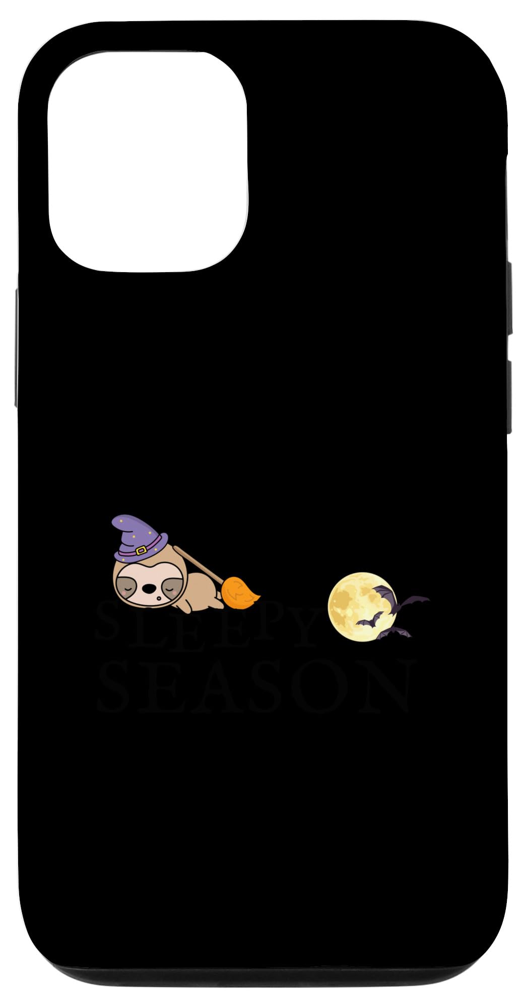 iPhone 15 Spooky Season Sleepyhead Halloween Witch for Sloth Lover Case
