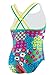Speedo Big Girls' 1-piece Swimsuit-Happy Flowers (12)