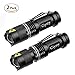 Ciysty Tactical Flashlights Ultra Bright 300 Lumens with 3 Modes Mini LED Flashlight Adjustable Focus Hiking Camping Emergency Torch Light