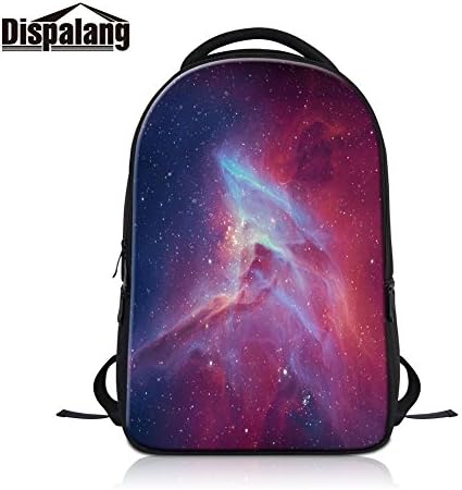 Dispalang Galaxy Print Laptop Backpack for High Class College Bookbags Youth Day Pack