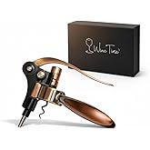 Ultimate All-in-One rabbit wine opener Set – 7 Essential Accessories Included – Complete corkscrew wine opener Kit with Aerator, Stopper & Stand – Premium wine bottle opener for Wine Lovers
