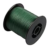 Generic 100%Pe Braided Fishing Line 6-300Lb Test Moss Green 100m-2000m
