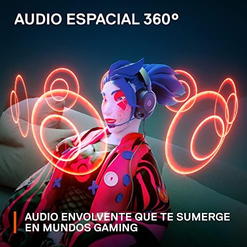 Steelseries arctis nova 1x - headset para jogos multissistema - controladores hi-fi - áudio espacial 360° - almofadas de espuma de memória - ultraleve - xbox, ps5, ps4, pc, switch