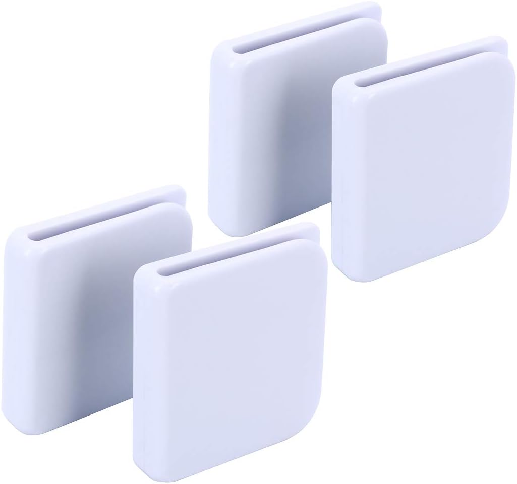 Clips Rideau Douche Autocollants - Lot De 8, Transparents, Anti-éclaboussures Et Coupe-vent - Pour Salle De Bain