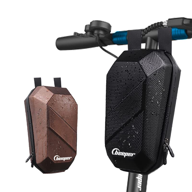 BEEPER - Universal and Waterproof Case for Scooters and Bikes (Black, L)