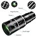 Monocular Telescope, 16x52 High Power BAK4 HD Monocular with Smartphone Holder Tripod for Adults Waterproof Night Vision with Durable and Clear Prism Dual Focus for Bird Watching, Camping, Travelling