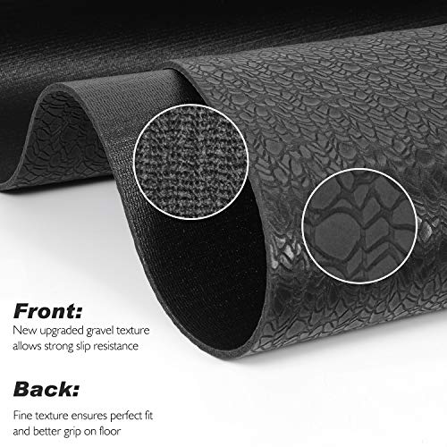 TOPLUS Yoga Mat, Premium 1/4 inch Imprint Non Slip Extra Thick Fitness & Exercise Mat with Carrying Strap, Workout Mat for All Types of Yoga, Pilates and Floor Exercises