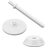 3pcs Spool Pin Cap Set, Spool Cap Cover Parts for Janome Singer Viking | 1pcs Small Spool Cover, 1pcs Large Spool Cover, 1pcs Spool Pin, Sewing Machine Accessories for Janome, Singer, Viking