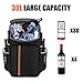 KeShi Cooler Backpack Insulated Leakproof Backpack Cooler 30L Large Capacity Lightweight Soft Cooler Bag for Lunch Picnic Hiking Camping Beach Park Day Tripsthumb 1