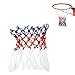 TraderPlus Heavy Duty Basketball Net Nylon Basketball Rim Goal Fits Standard Indoor or Outdoor Basketball Hoop, 12 Loop (1 Pack)