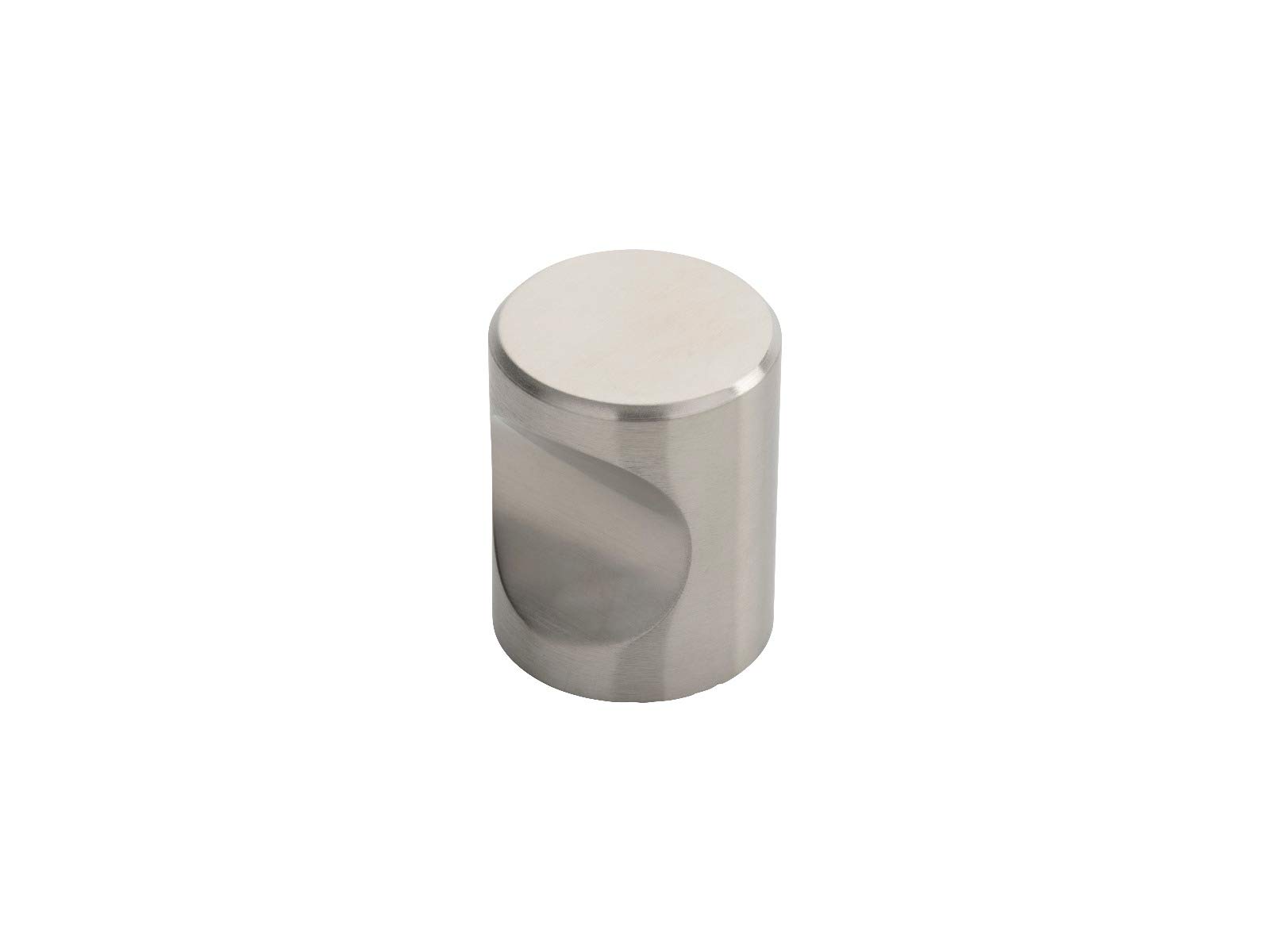 Carlisle Brass FTD430DSS FTD Cylindrical KNOB 30MM, Satin Stainless Steel, 30 mm