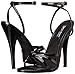 Pleaser Devious Women's Domina-108 Ankle-Strap Sandal