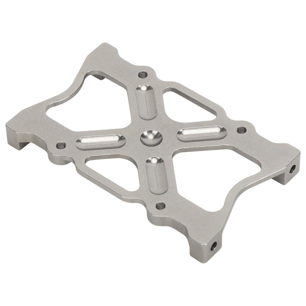 Tbest RC Beam Connection Plate, RC Battery Case Attachment Plate Suitable for RC Car Model SCX10 1/10 Model Toy