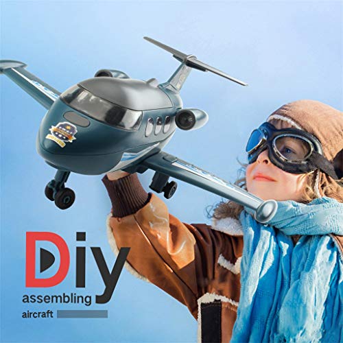 image for Nivalkid Aircraft - Build Yourself DIY Aircraft Assembly Kit Toy Racin