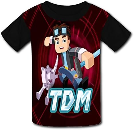 Tube Dan Youth Tees Shirts 3D Print Kids T-shirts large