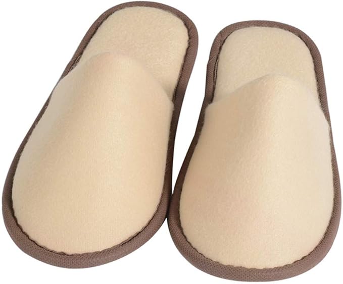 Amazon.com: ZPPLD Closed Toe Spa Disposable Slippers - 10 Pairs: Sports & Outdoors