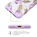 Pineapple iPhone 8 Case,iPhone 7 Case,Fingic Ultra Slim Floral Pineapple Cover Hard PC Soft Rubber Anti-Scratch Shockproof Protective Skin Cover for iPhone 7/iPhone 8,Flower Pineapple/Purple